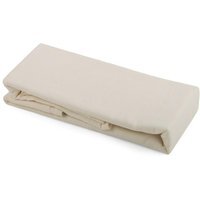 Cot Cotton Flannelette Sheets Pack of 2 - Cream
