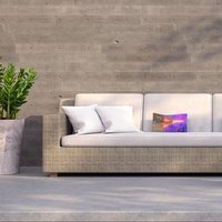 Pinky Tower Outdoor Cushion - Purple / 60cm