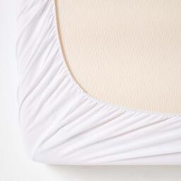 Deep Quilted Fleece Mattress Topper - Beige / Double - thumbnail 3