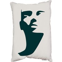 Elegant Silhouette Outdoor Cushion - Yellow - image 1
