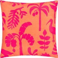 Marula Tropical Outdoor Cushion Cover - Coral/Pink