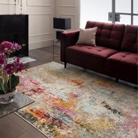 Haze Abstract Multicolour Rug - Multicoloured / 230cm - thumbnail 1