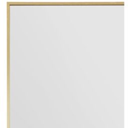 Artus Gold Aluminium Wall Leaner Mirror - Gold - thumbnail 3