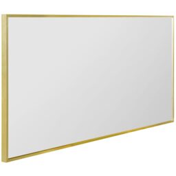 Artus Gold Aluminium Wall Leaner Mirror - Gold - thumbnail 5
