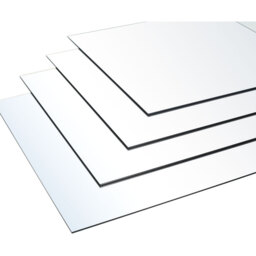 Acrylic Adhesive Wall Mirror Tiles - 40CM-3PCS - thumbnail 4