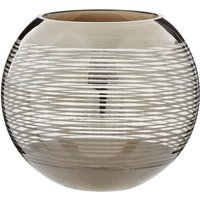 Azul Small Ombre Vase in Grey - Glass 100%