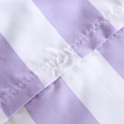 Frill Edge Duvet Cover Set - Lilac / Double - thumbnail 3