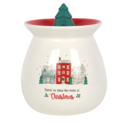 Christmas Village Oil and Wax Burner Gift Set - white - thumbnail 4