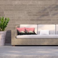 Venice Cali Sunset Outdoor Cushion - Pink / 60cm - thumbnail 1