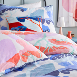 D'Azure Abstract Duvet Cover Set - Multicolour / Double - thumbnail 3