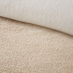 Teddy Fleece Duvet Set - Natural / King - thumbnail 3