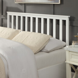 Selena Ottoman Bed - White / Double - thumbnail 5