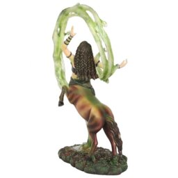 Earth Elemental Sorceress Figurine Anne Stokes Collectible - Green - thumbnail 4