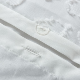 Shabby Chic Vintage Tuft Duvet Set - white / Single - thumbnail 2