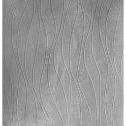 Pair of Goodwood Textured Wave Pattern Cushion Covers - 43x43cm - Cases Only - Silver - thumbnail 4
