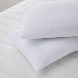 Pack Of Soft Bounce Back Pillows - White / 1kg - thumbnail 2