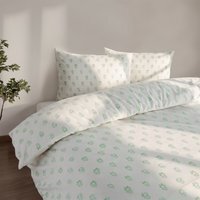 Studio Edition Sage Botanical Duvet Cover Set - Neutral / Double
