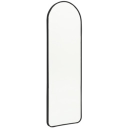 Arched Full Length Wall Mirror - Black - thumbnail 4