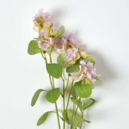 Homescapes Pink Mira Blossom Flower Single Stem 77 cm - Pink - thumbnail 4