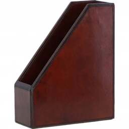 Premium Leather Handcrafted Book Holder - Chestnut - thumbnail 5