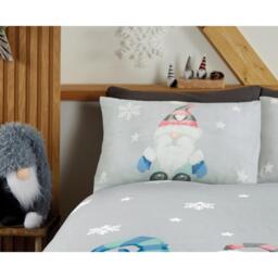 Gonk Family Duvet Cover Set - Grey / King - thumbnail 2