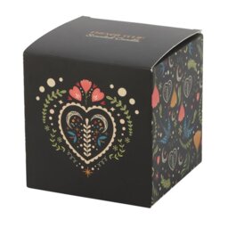 Midnight Bloom Black French Tulip Scented Candle Elegant Floral Home Fragrance - Black - thumbnail 4