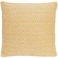 Regal Pure Cotton Cushion Cover - Ochre / 60cm