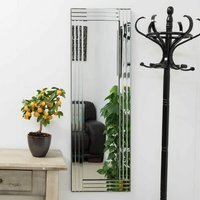 MirrorOutlet Eden Triple Edge Venetian Mirror 120 x 40cm - All glass - image 1