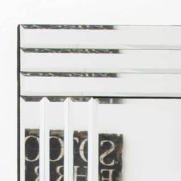 MirrorOutlet Eden Triple Edge Venetian Mirror 120 x 40cm - All glass - thumbnail 3
