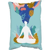Mindfulness, Meditation And Yoga Outdoor Cushion - Green - image 1