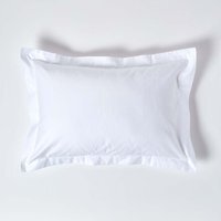 1000 Thread Count Egyptian Cotton Oxford Pillowcase - White