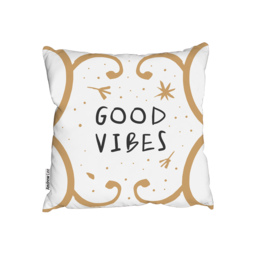 Good Vibes Outdoor Cushion - Yellow / 60cm - thumbnail 2