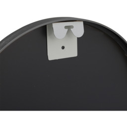 Livingandhome Oval Metal Full Length Wall Mirror 160cm - Black - thumbnail 3