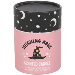 Witching Hour Plum and Black Cherry Jar Candle - 25hr Burn Time - thumbnail 5