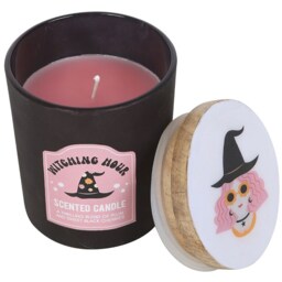 Witching Hour Plum and Black Cherry Jar Candle - 25hr Burn Time - thumbnail 3