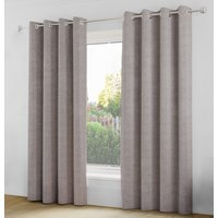 Boucle SALE Readymade Curtain - On Trend, Thermal, Warm, Noise Reducing - Silver / 137cm / 168cm