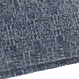 Ramas Jacquard Cushion Cover - Indigo - thumbnail 4