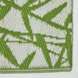 Homescapes Outdoor Rug Luxury Waterproof Reversible, Green Zena Tropical - Green / 240cm - thumbnail 2