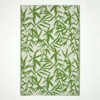 Homescapes Outdoor Rug Luxury Waterproof Reversible, Green Zena Tropical - Green / 240cm - thumbnail 1