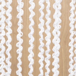 Braid String Door Curtain  - White - thumbnail 4