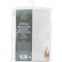 Braid String Door Curtain  - White - thumbnail 1