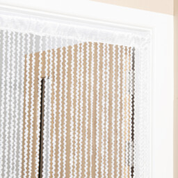 Braid String Door Curtain  - White - thumbnail 3