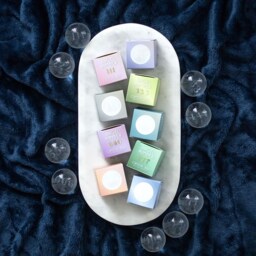 Ethereal 555 Angel Number Crystal Ball For Divine Guidance - Grey - thumbnail 3