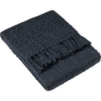 Morni Woven Tasselled Throw - Dusk