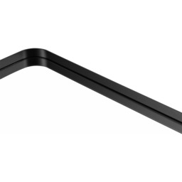 Rectangular Metal Frame Explosion-Proof Wall Mirror - Black - thumbnail 5
