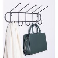 Charnwood Contemporary Iron Coat Rack  - Dark Grey - thumbnail 1