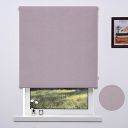 Textured Blackout Blinds - Rose / 120cm - thumbnail 2