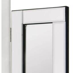 Cherwell Silver Glass Venetian Dressing Table Mirror - Clear - thumbnail 4