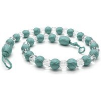 One Krystal Tieback Pair - Duck Egg - image 1