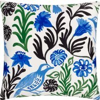 Aljento Floral Outdoor Cushion Cover - Blue - image 1
